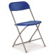 Flat Back Polypropylene Folding Chair